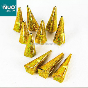 Wholesale small confetti cone party popper fireworks for wedding