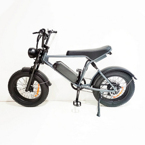 Wholesale  big power 500W electric dirt bike Bicicleta Electrica 20 inch fat tire Hybrid Electric Bike 48V13Ah Lithium Battery