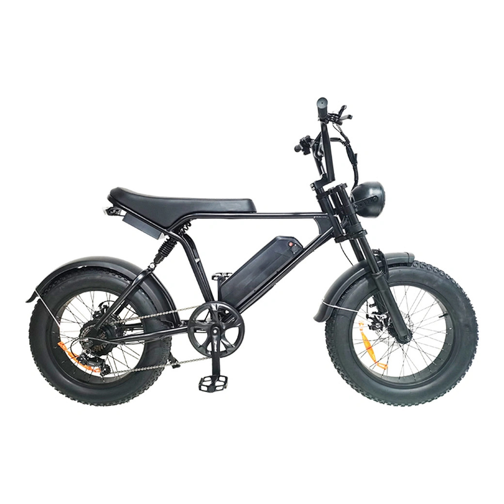 Wholesale  big power 500W electric dirt bike Bicicleta Electrica 20 inch fat tire Hybrid Electric Bike 48V13Ah Lithium Battery