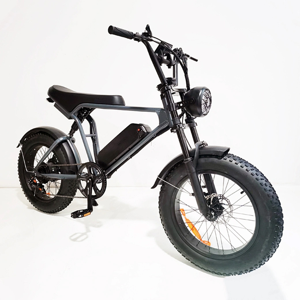 Wholesale  big power 500W electric dirt bike Bicicleta Electrica 20 inch fat tire Hybrid Electric Bike 48V13Ah Lithium Battery