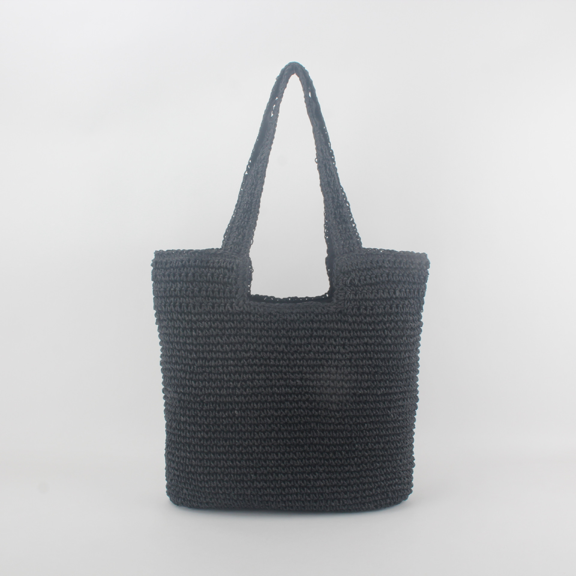 Hot-Selling  Recycled Straw Beach Bag Summer Raffia Straw Tote Bag Straw handbag wholesale Beach Bag