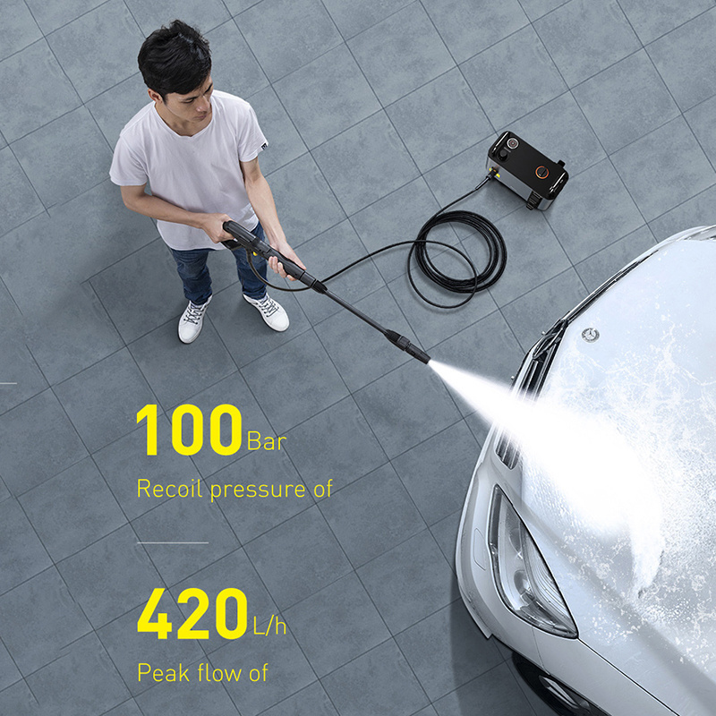 Car Washing Machine 1300W High Pressure Washer For Garden Auto Cleaner Adjust Pressure Water Pump Car Wash Accessories