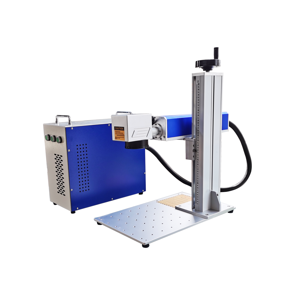 20w/30w/50w/100w/120w white/black/color fiber laser marking machine price /fiber laser engraver/laser marker on metal