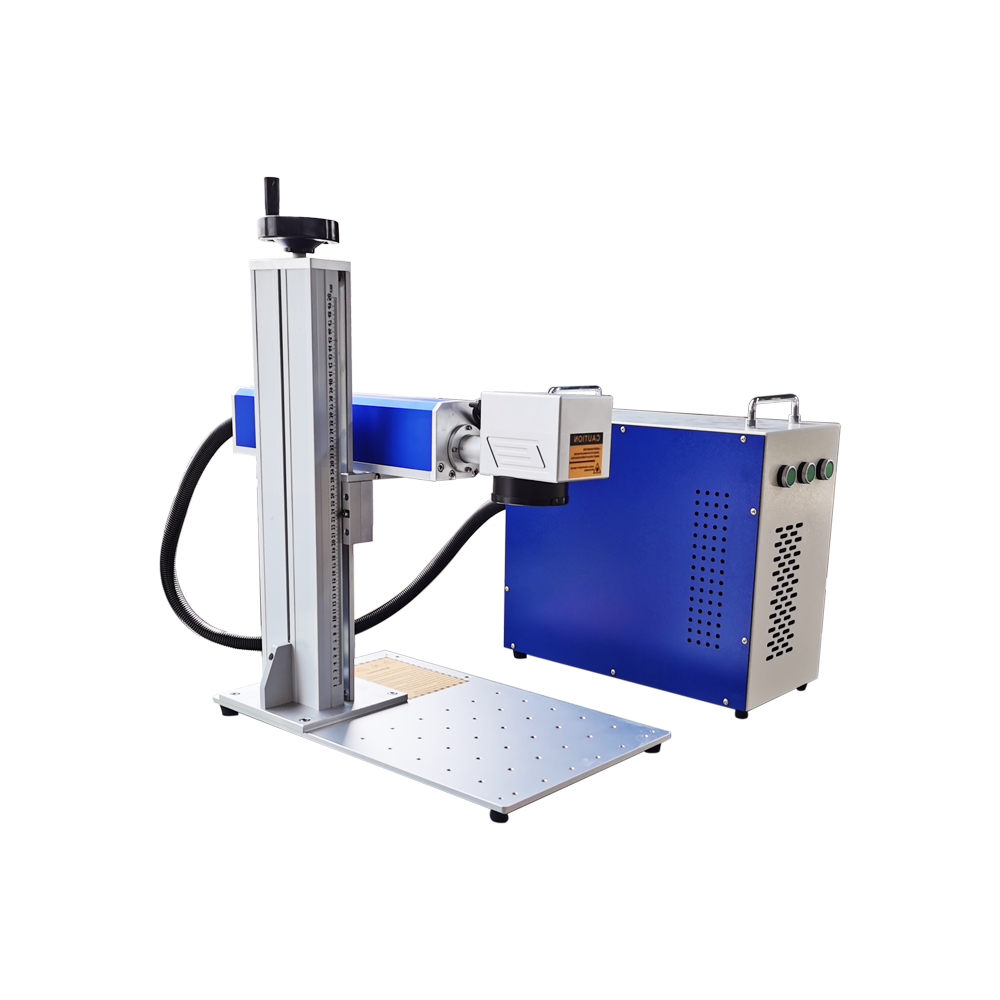 20w/30w/50w/100w/120w white/black/color fiber laser marking machine price /fiber laser engraver/laser marker on metal