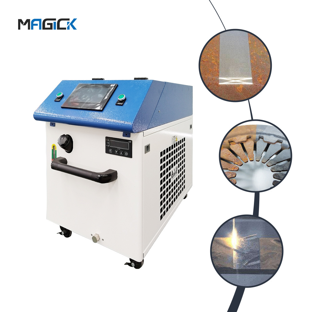 1000W laser cleaning machine for metal rust oil dust of modul cleaning laser removal laser clean machine price