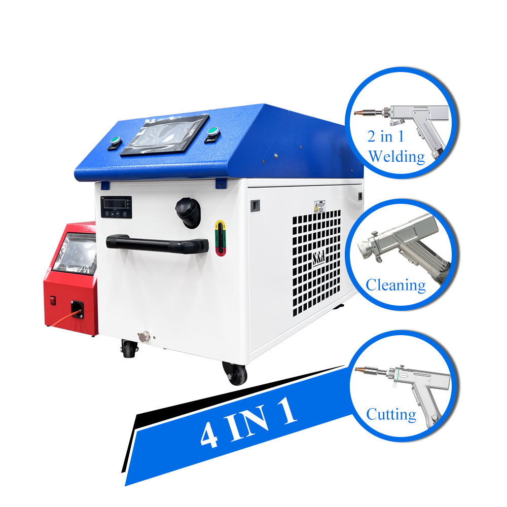 3000w big power lazer welding cleaning for Stainless steel door handle metal world laser welding machine copper