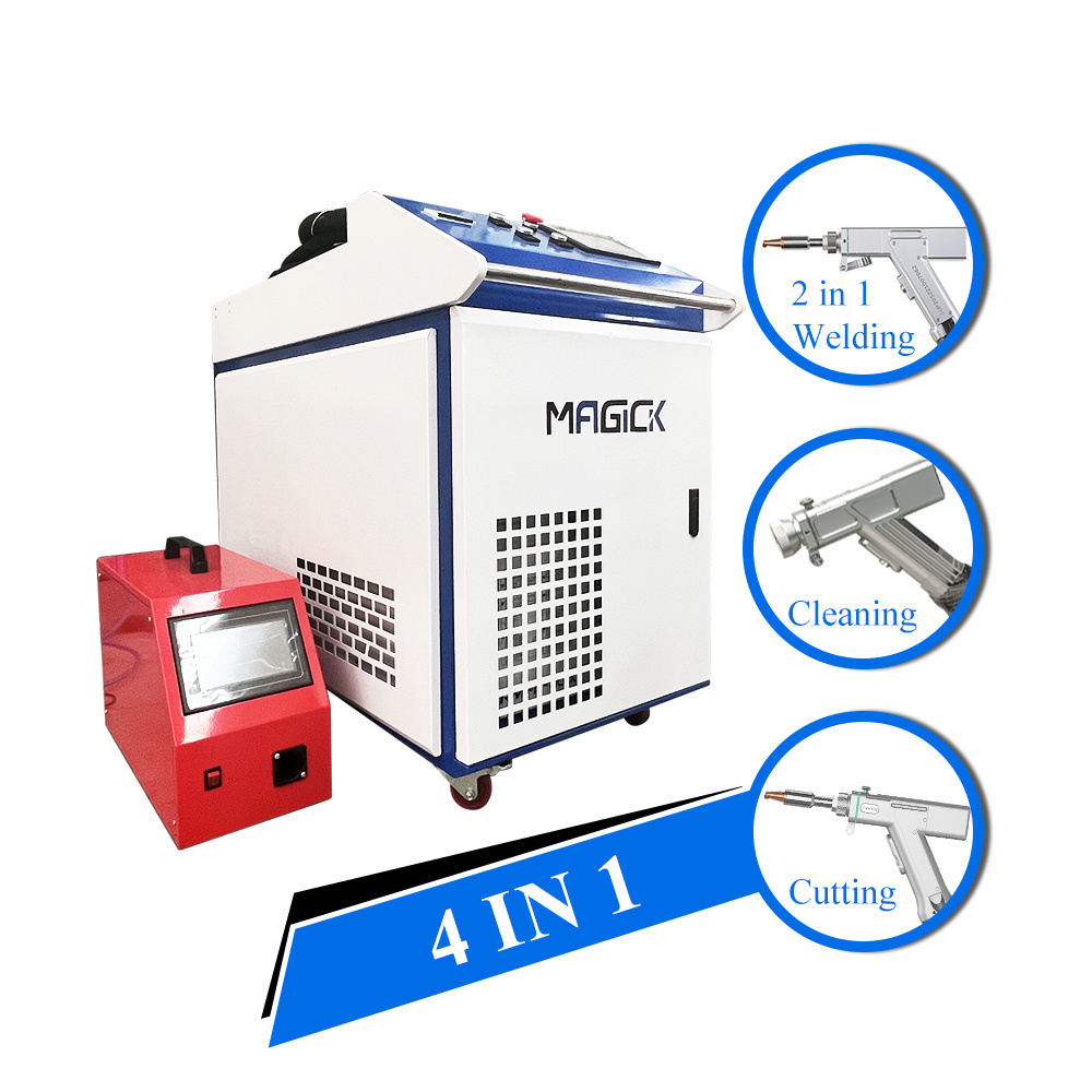 3000w big power lazer welding cleaning for Stainless steel door handle metal world laser welding machine copper