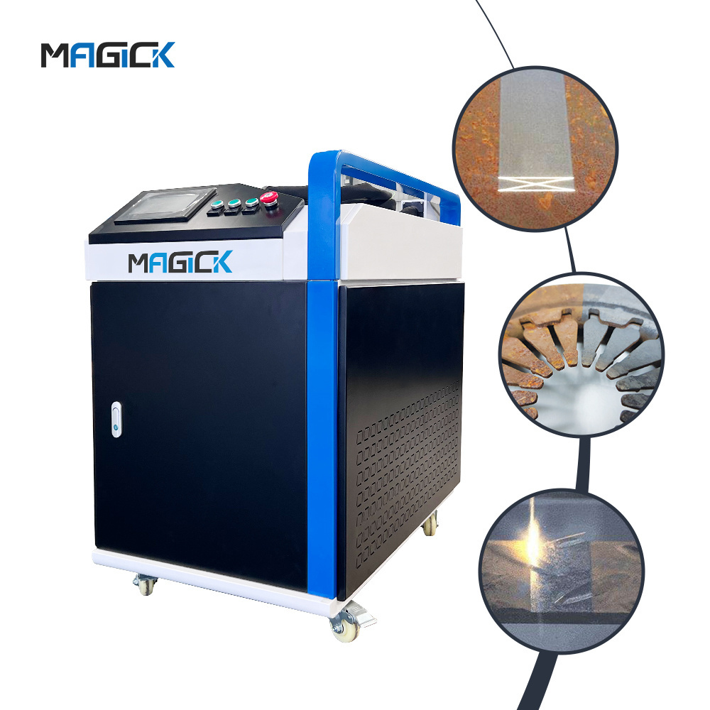 1000W laser cleaning machine for metal rust oil dust of modul cleaning laser removal laser clean machine price