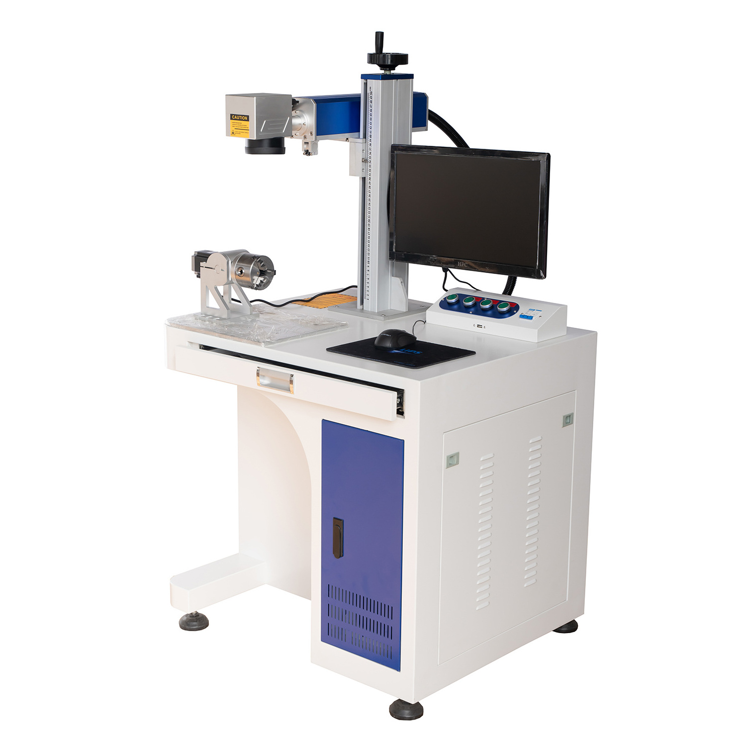 Automatic Fiber Laser Marking Machine 20w Fiber Laser Marking Machine For Stainless Steel