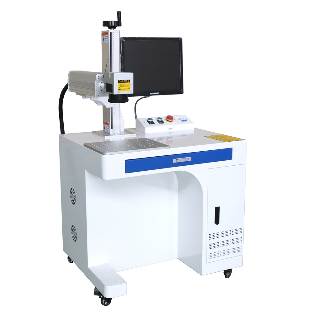 Automatic Fiber Laser Marking Machine 20w Fiber Laser Marking Machine For Stainless Steel