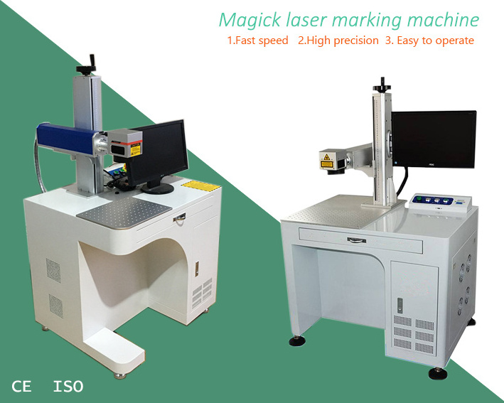 Automatic Fiber Laser Marking Machine 20w Fiber Laser Marking Machine For Stainless Steel