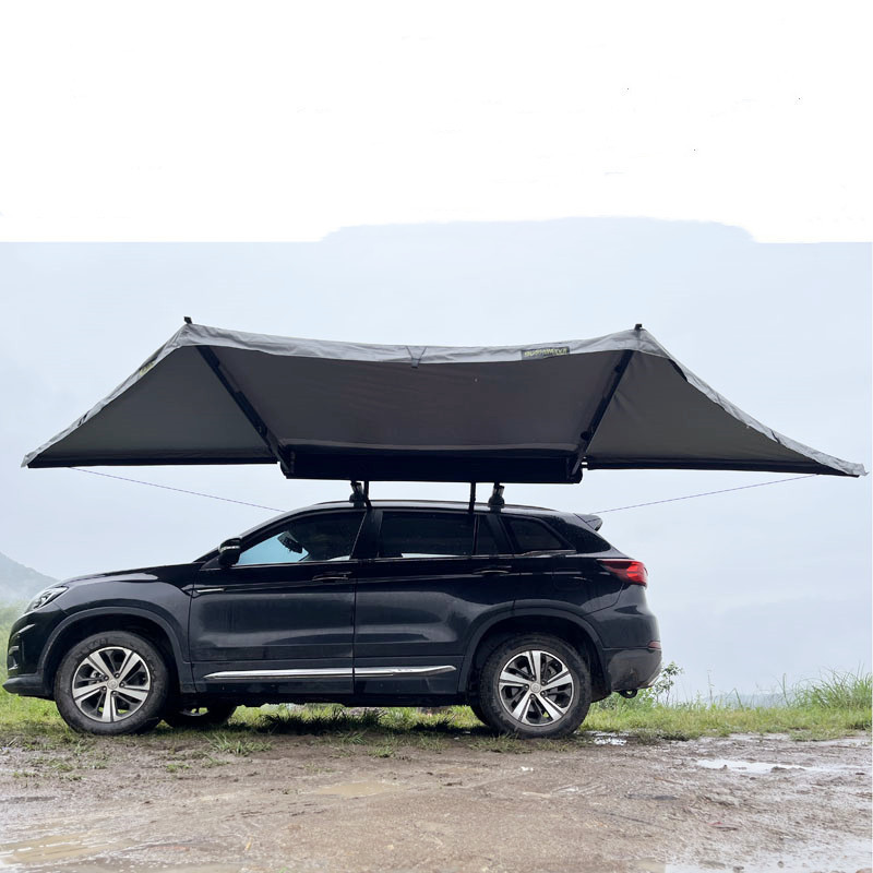 4x4 Outdoor Camping SUV Vehicle Car Side 180 Degree  Free Standing Awning for Sale