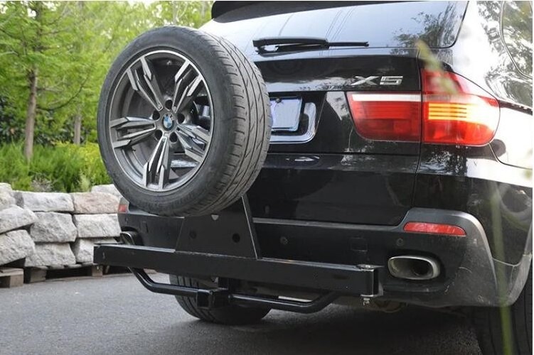 High Quality 4wd Off Road Car Camping Universal Hitch Spare Tire Carrier for Sale