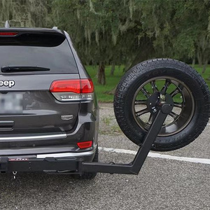 Off Road Heavy Duty Rear Universal Truck Car Hitch Spare Tire Wheel Carrier