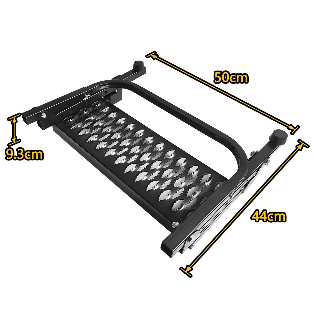 Universal Offroad Foldable Adjustable Steel Wheel Tire Step Tire Ladder for Truck SUV RV