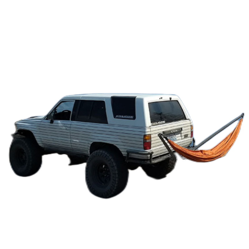 Portable Nylon Portable 2 Person Car Camping Hitch Mounted Hanging Hammock Swings