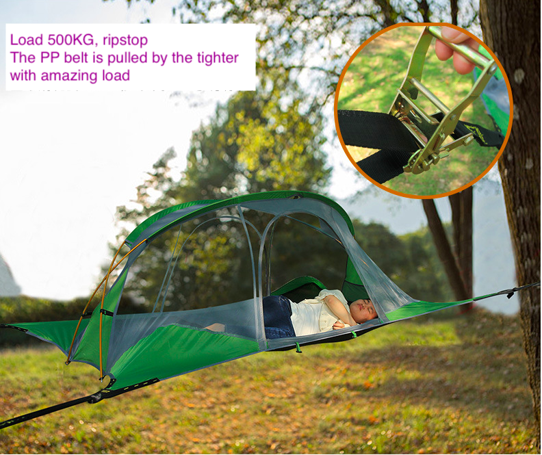 High Quality Foldable Suspended Camping Tree House Tent