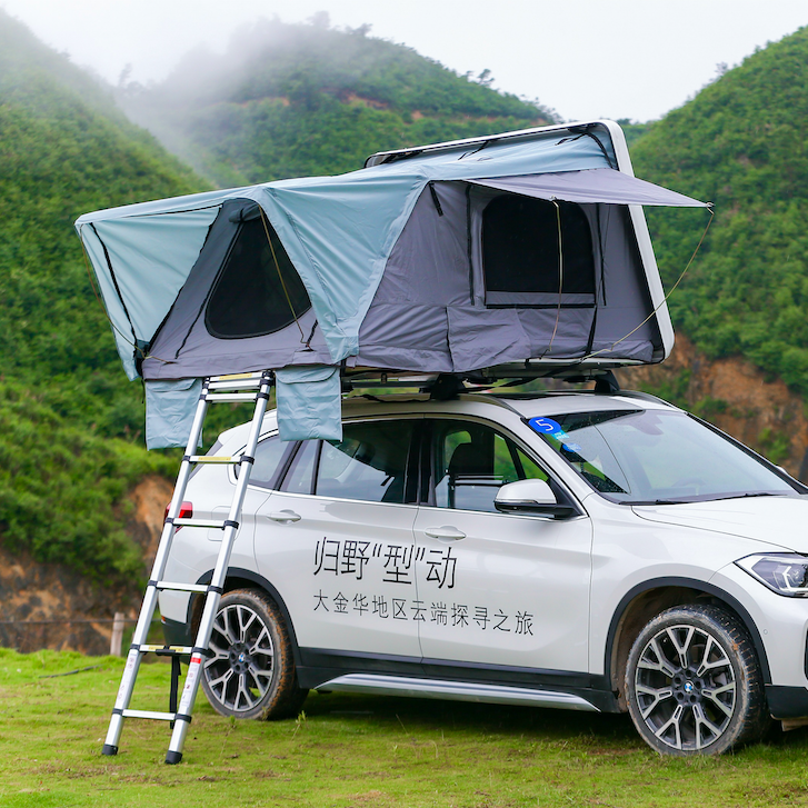 Buy China Car Truck SUV Clam ABS Hard Shell Car Roof Top Tent 4 Person for Outdoor Camping