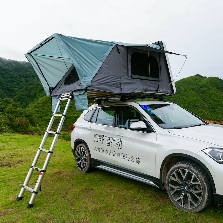 Buy China Car Truck SUV Clam ABS Hard Shell Car Roof Top Tent 4 Person for Outdoor Camping