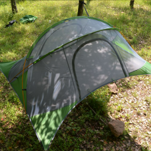 Folding Swing Triangle Hammock Tents with Mosquito Net for Camping