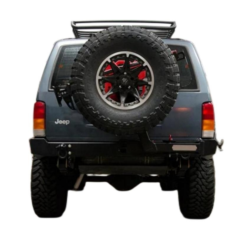 4wd Off Road Universal Car Rear Hitch Mount Spare Tire Carrier for Jeep Wrangler JK