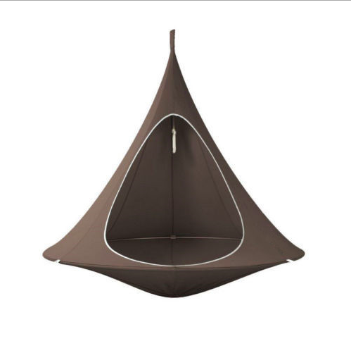 Outdoor Camping Triangle Hammock Hanging Tree Tent with Mosquito Net and Rain Fly