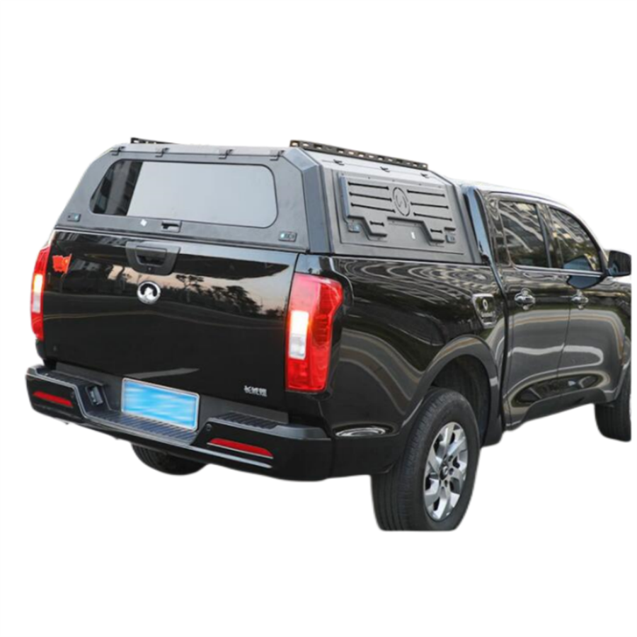 Custom Pickup Truck Folding Hardtop Topper No Drill Installation Tonneau Cover for Toyota