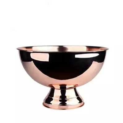 Best Selling Large Stainless Steel Champagne Basin Ice Cube Bucket for Bar Parties with Wine Usage Metal Material