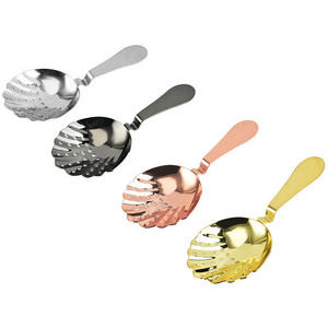 Hot Selling Bar Tools Strainer Spoon Classic Stainless Steel Housing Strainer Cocktail Strainer for Home Kitchen and Bar