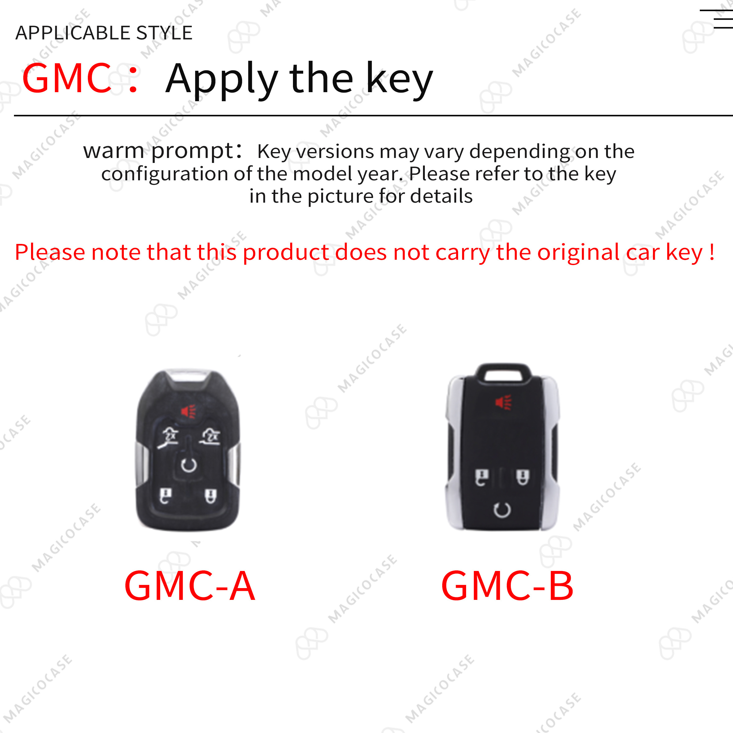 Free Sample TPU 5-Button Car Remote Key Case For Chevrolet GMC Suburban Tahoe Yukon Protect Full Cover Holder Pouch Accessories