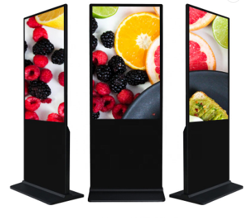 43 55 65 inch interactive vertical touch screen free standing touch indoor totem Signagedisplay kiosk totem digital touch screen