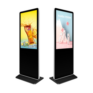 OEM 43" 55" 65" inch touch screen LCD Advertising kisosk Display big screen outdoor waterproof IP65 IP55 Totem digital signage