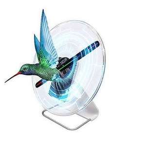 Portable 3D Hologram Fan for Advertising High Resolution LED Display Fan 42cm For Advertising