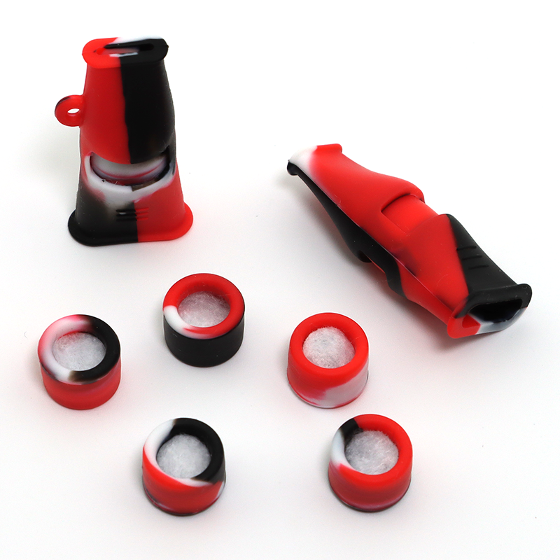 Silicone Custom Filter Tips Mouthpiece Tobacco Carbon Filter Tips Holder for Smoking