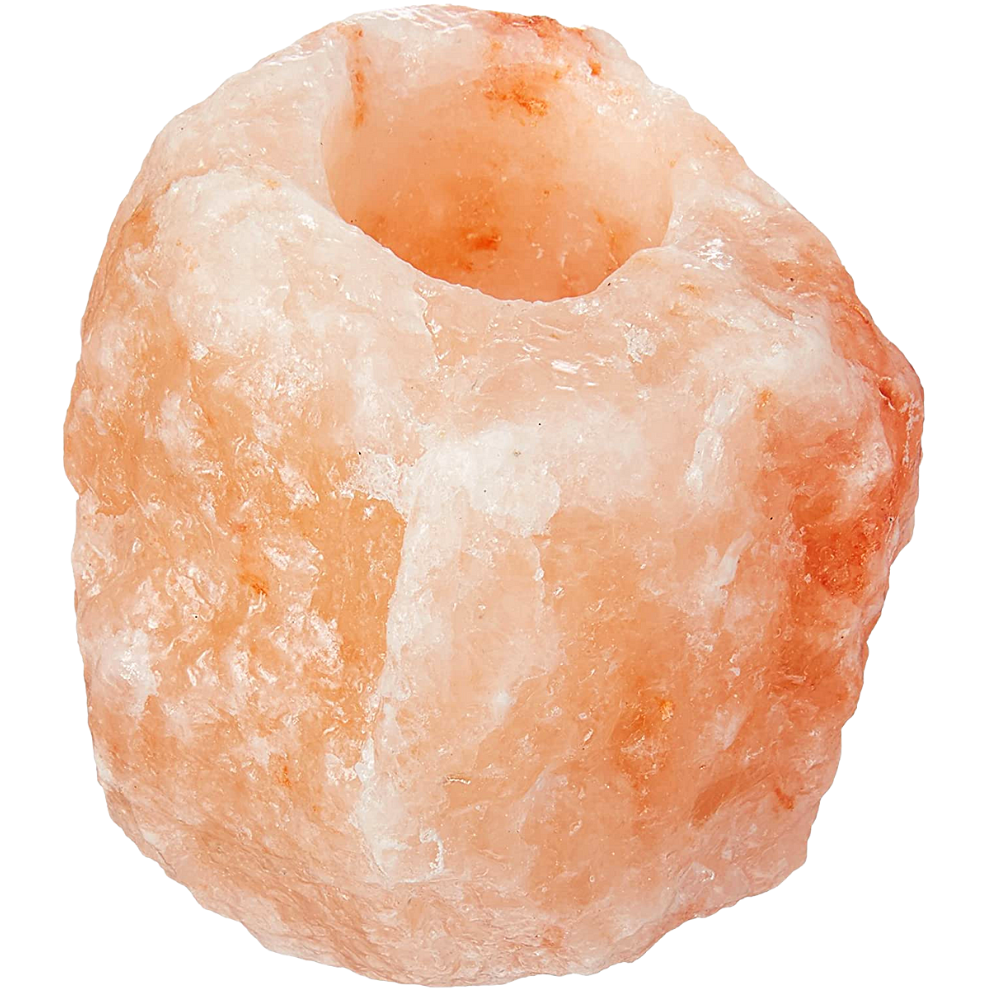 Pink Candle Holder Himalayan Salt Votive Natural Carving Crystal Rock Tea Light Set for Centerpiece Wedding Decorative Wholesale