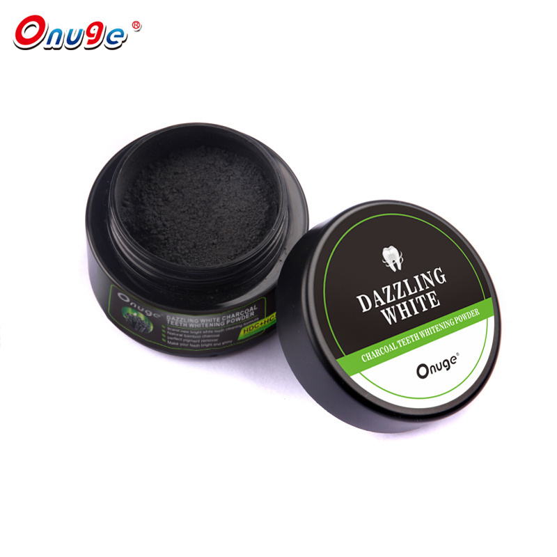 Onuge Activated Coconut Shell Charcoal 7 Days Teeth Whitening Powder Organic