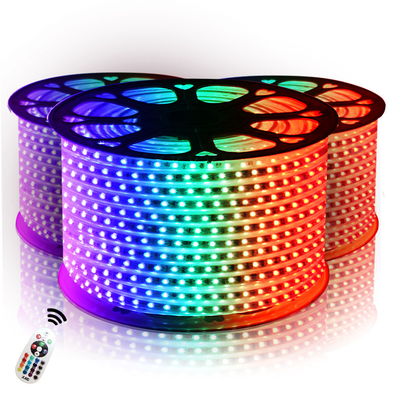 Global Magic Waterproof RGB LED Strip 5050 SMD LED Smart Rope Lights APP Controlled WIFI LED Strip Lights Work with Alexa