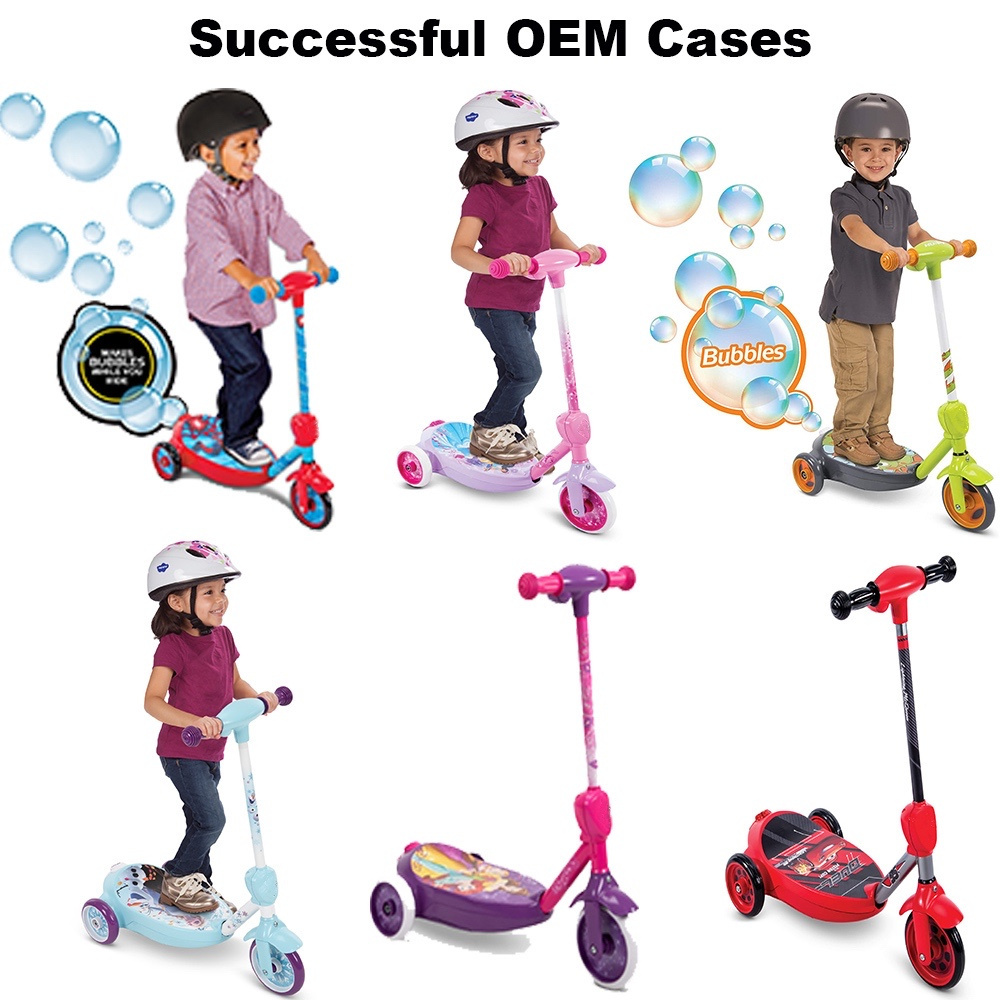 Wholesale 3 Years and up Children Drift Skateboard E Ride on Skating Toys Kick 3 Wheel Electric Scooter for Kids