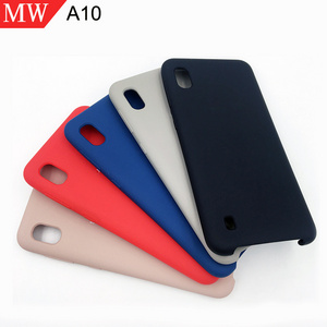 High Quality Bulk Back Phone Cover Liquid Silicone Case For Samsung Galaxy A10 Mobile Phone Tpu Case