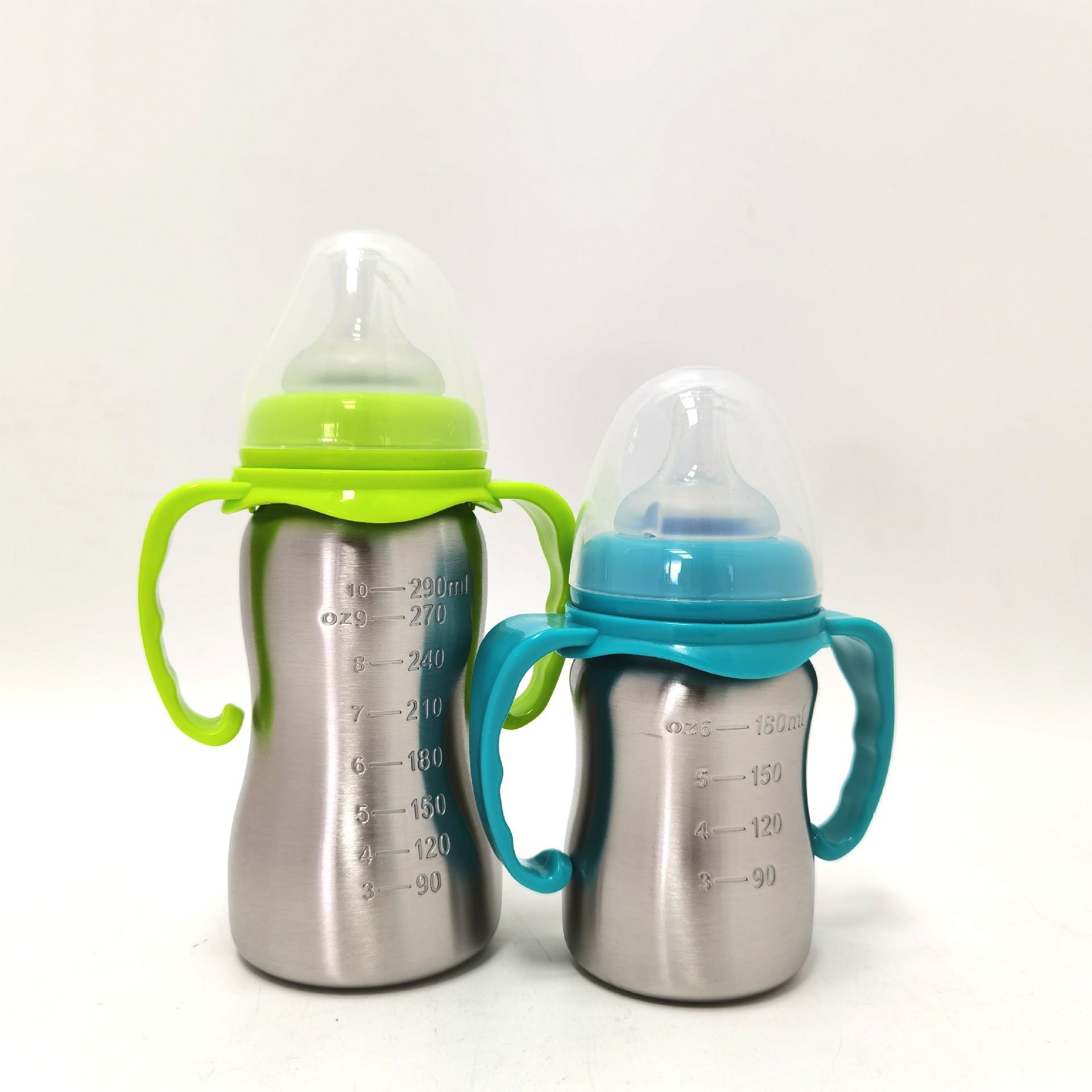 304 stainless steel Sippy baby cup For Toddlers  Learner Cup with Handle for Babies Water Bottle for Baby