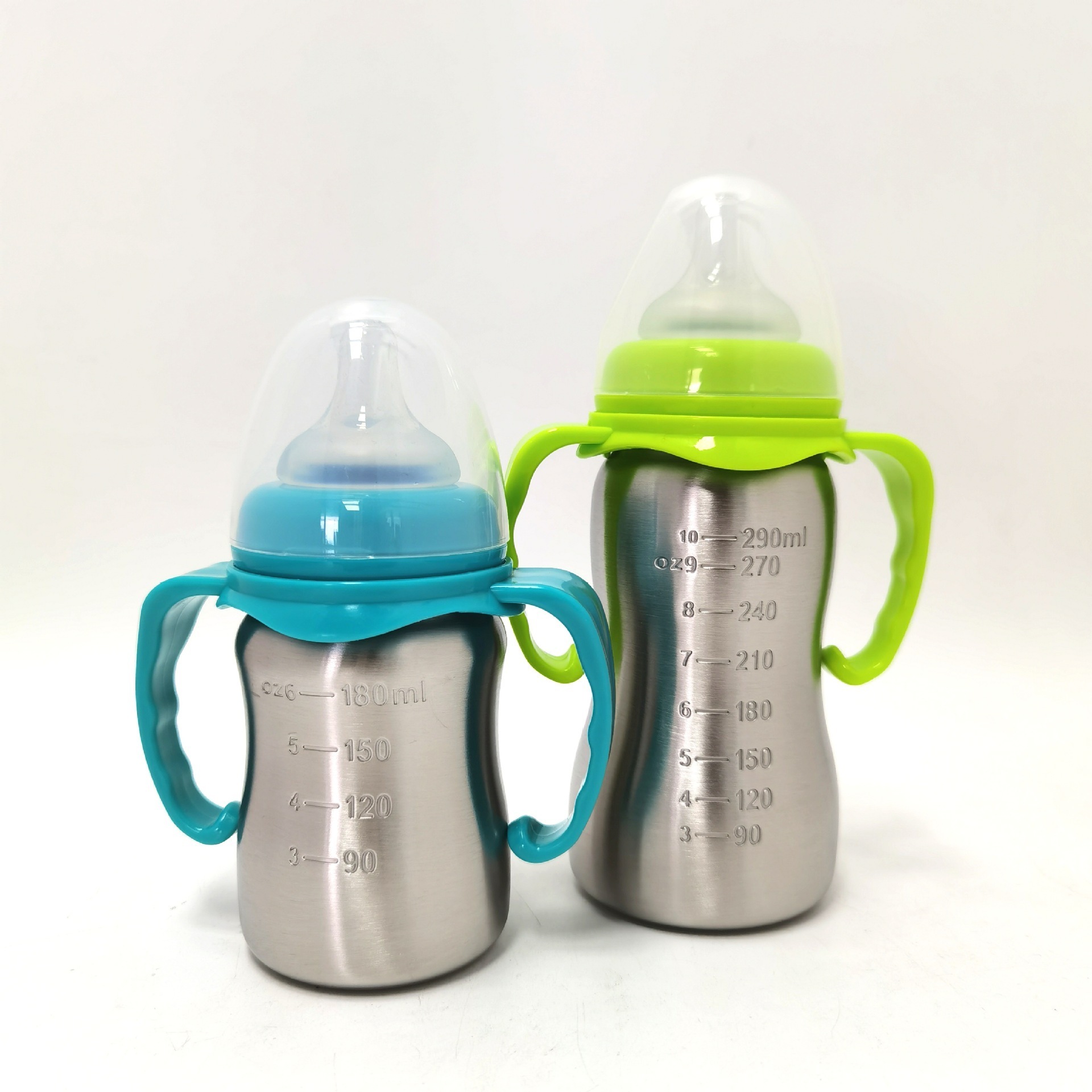 304 stainless steel Sippy baby cup For Toddlers  Learner Cup with Handle for Babies Water Bottle for Baby