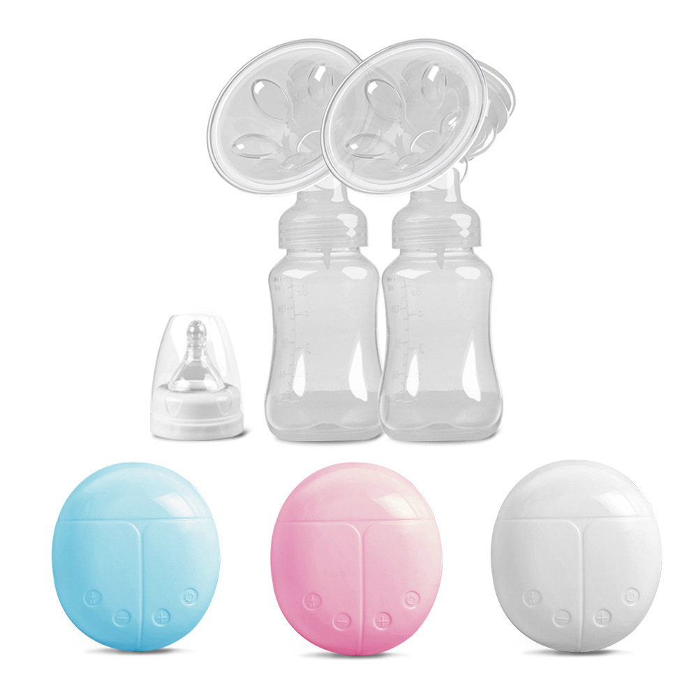 2023 new Electric Breast Pump  Silicone Breast Milk Collector New Cup Wearable Hands Free Breast Pump