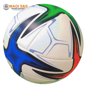 High Quality Black Soccer Balls Official Size 5 Soft PU Goal Team Match Ball Outdoor Footballs Soccer