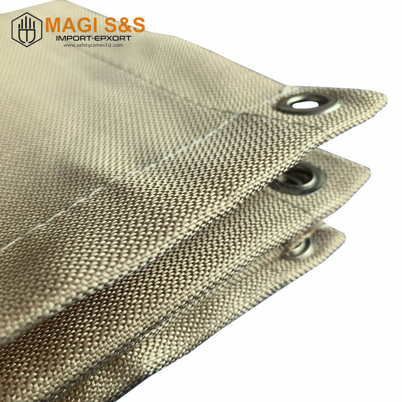 High Quality  Fire Retardant Blanket Welding Blanket Fireproof Thermals Resistant Convenience For BBQ or Welding Protective