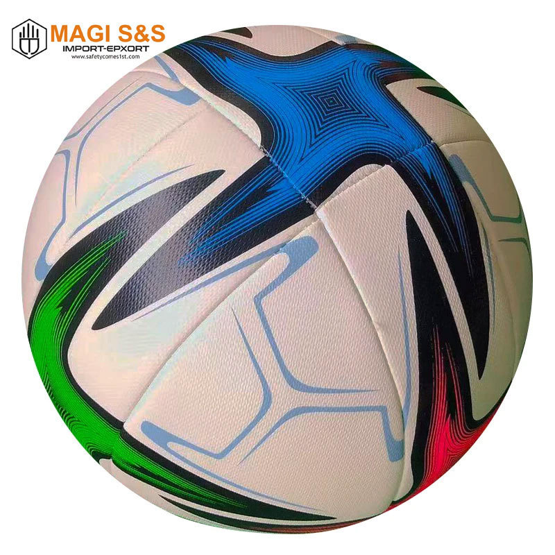 High Quality Black Soccer Balls Official Size 5 Soft PU Goal Team Match Ball Outdoor Footballs Soccer