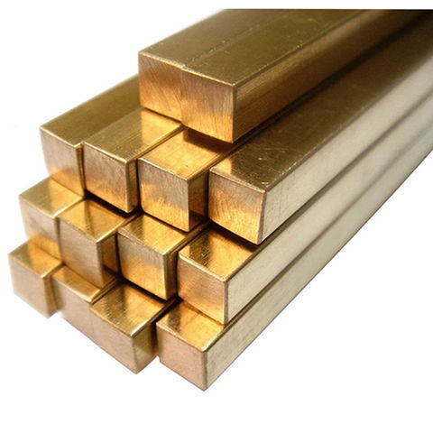 For Sale Wholesale Customized Shape Pure Brass Copper Rod Bar Cheap Price  Pure Copper Bar Brass Rod