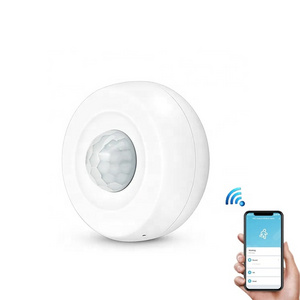 Cian Factory Wholesale Ceiling Mounted 360 Degree Tuya WiFi Smart Infrared PIR Motion Sensor Detector For Human Body Movement