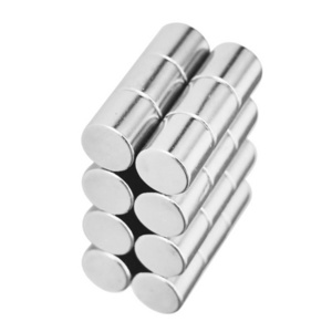 N52 Cylinder Magnetic Axial Diametrically Magnetized Round Cylinder Neodymium Magnet Materials