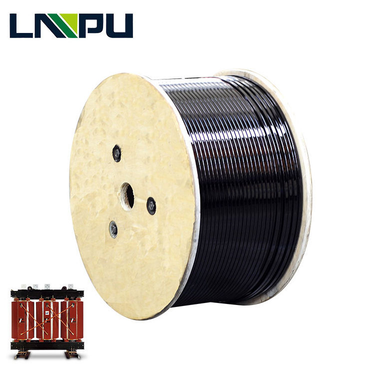 0.2--10.0mm Polyimide Enameled Aluminum Wire Class 220/240 Swg Awg Enameled Aluminum Flat Wire Coil Roll