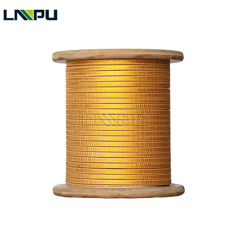 Electric Rectangular Fiberglass Wrapped Motor Winding Wire And Cable Price List Of Wire For Winding Motors Stripping Machine